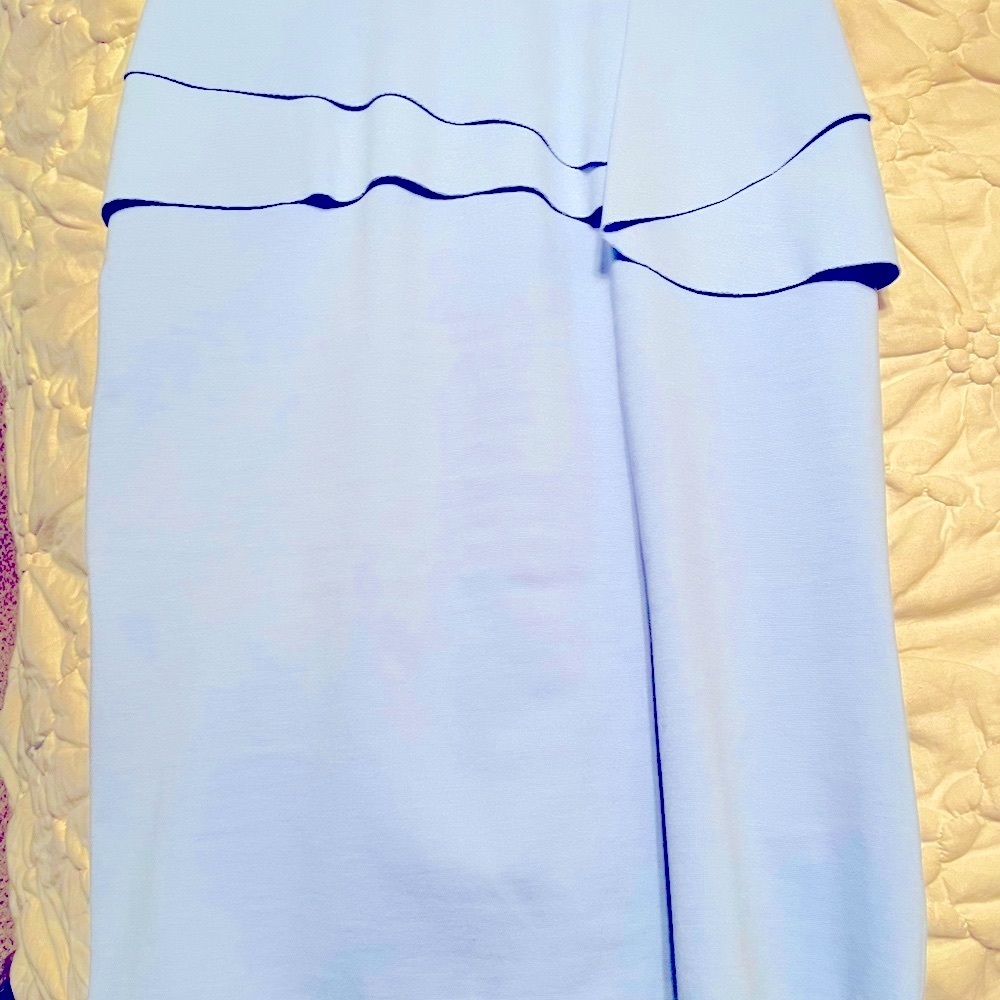 Baby blue dress